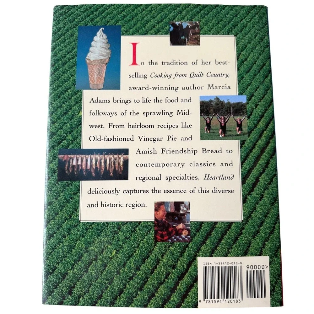 Heartland Midwest Kitchens Cookbook Marcia Adams Farmhouse Americana Recipes‎